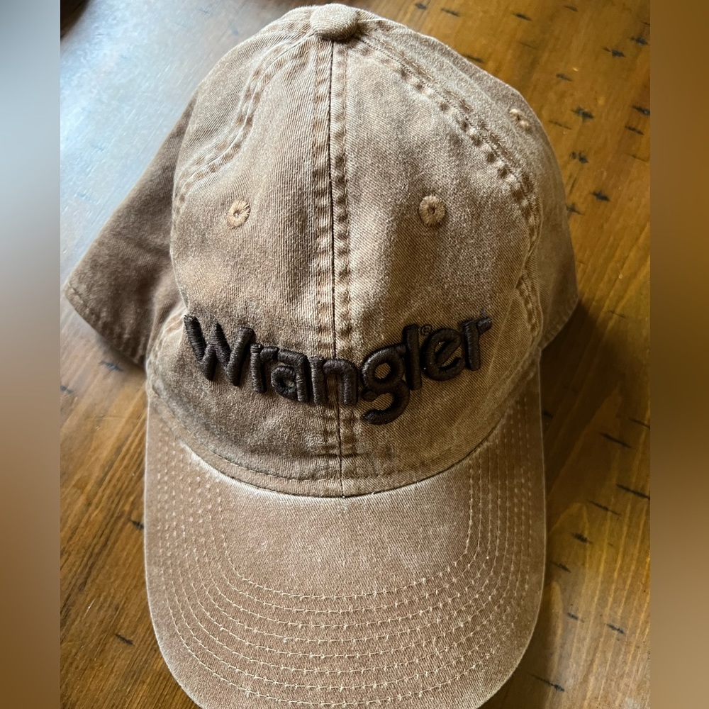 Vintage Wrangler Tan Hat